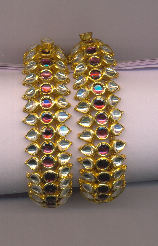 GOLD BANGLE KUNDAN GENERAL