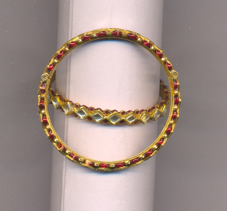 GOLD BANGLE KUNDAN GENERAL