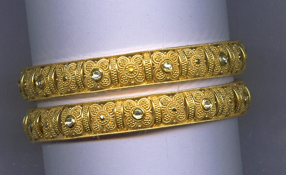 GOLD BANGLE KUNDAN GENERAL