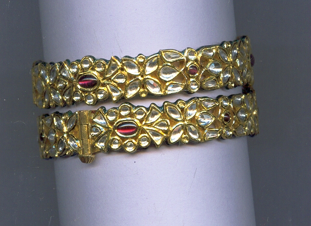 GOLD BANGLE KUNDAN GENERAL