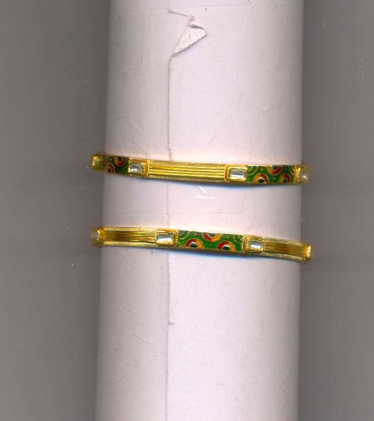 GOLD BANGLE KUNDAN GENERAL