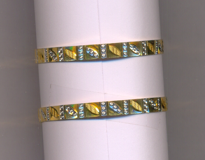 GOLD BANGLE MACHINE CUTTING FANCY