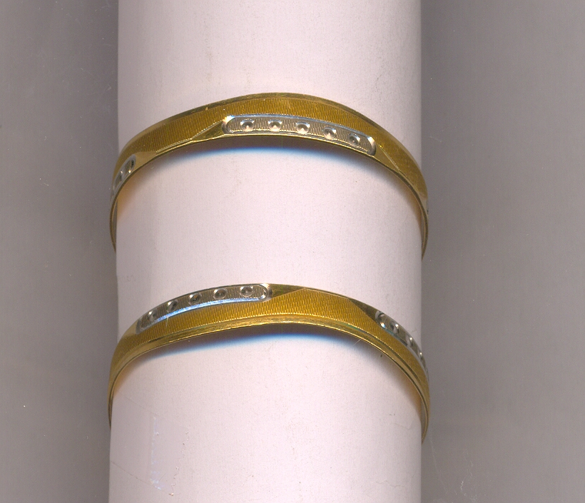 GOLD BANGLE MACHINE CUTTING FANCY