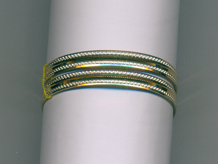 GOLD BANGLE MACHINE CUTTING FANCY