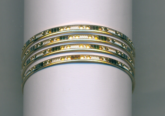 GOLD BANGLE MACHINE CUTTING FANCY