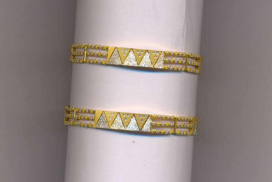 GOLD BANGLE MACHINE CUTTING FANCY