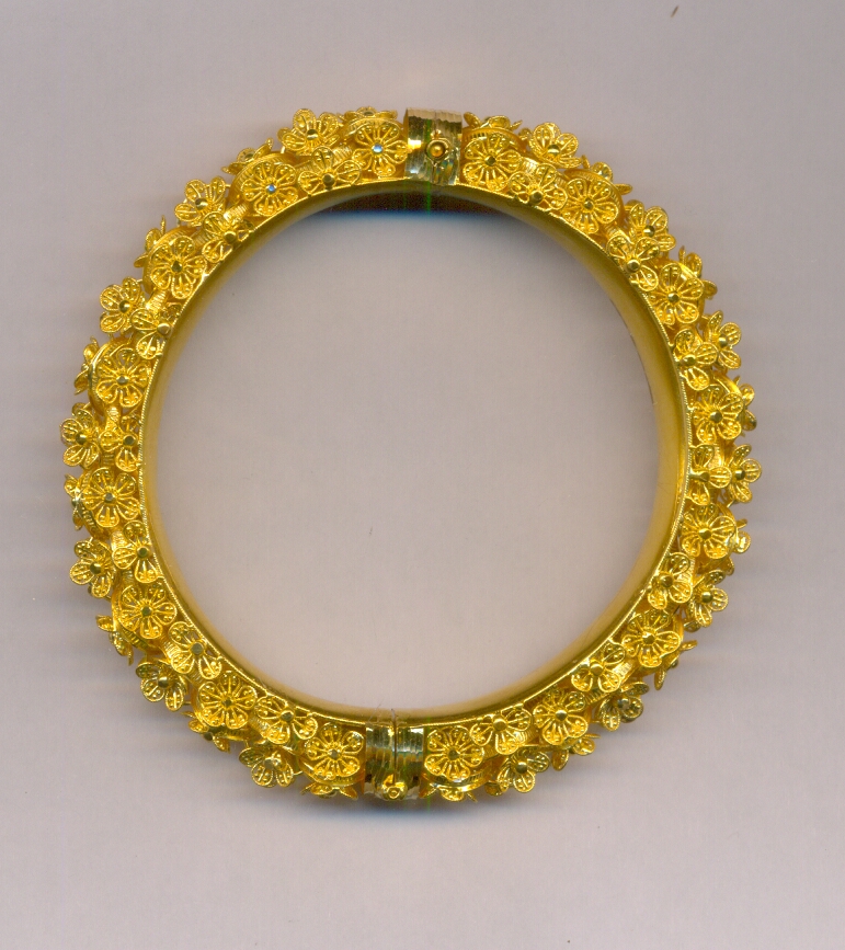 GOLD BANGLE PLAIN EXCLUSIVE