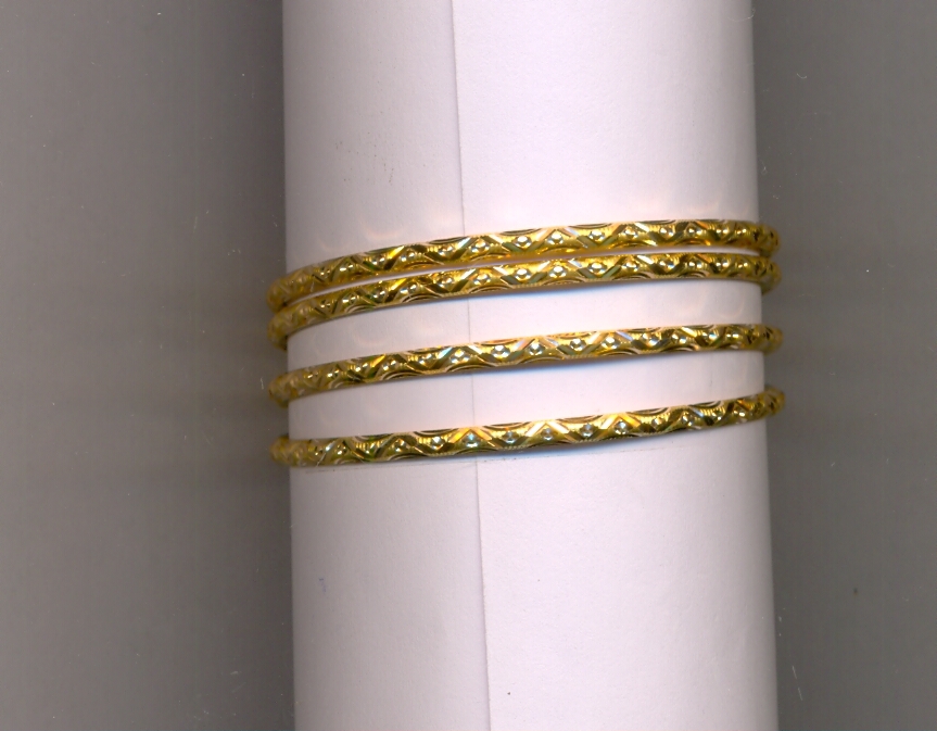 GOLD BANGLE PLAIN EXCLUSIVE
