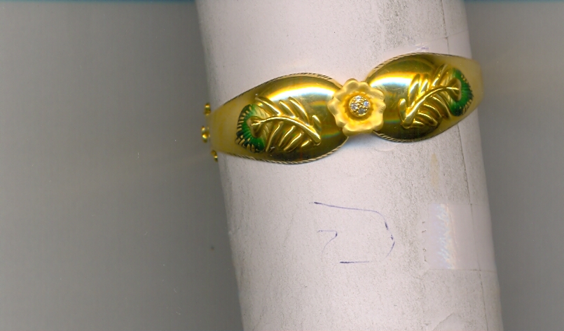 GOLD BANGLE PLAIN EXCLUSIVE