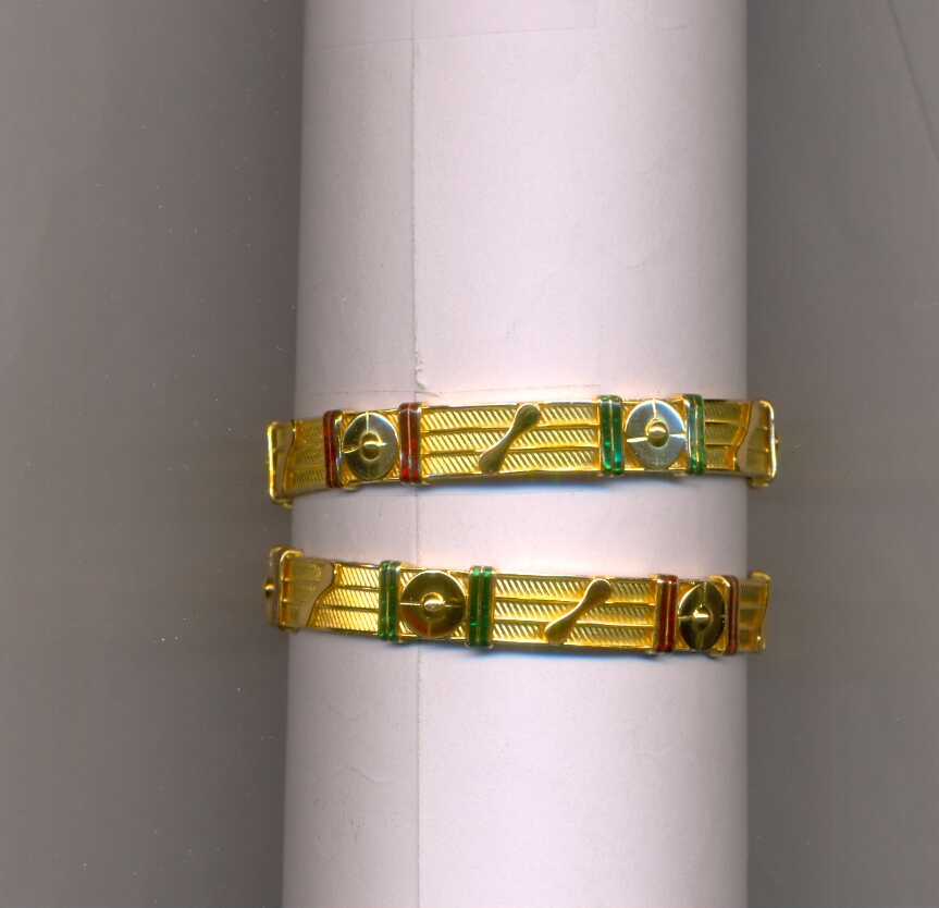 GOLD BANGLE PLAIN EXCLUSIVE