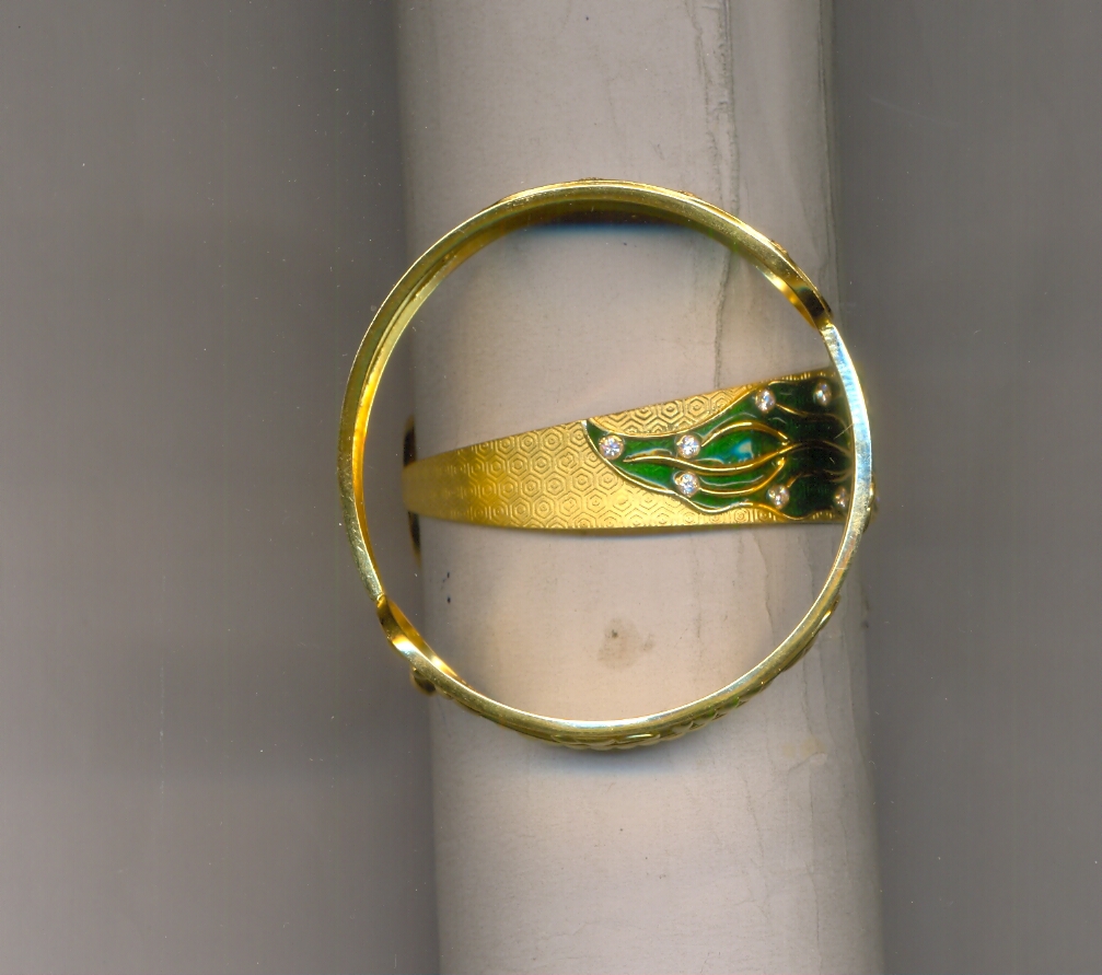 GOLD BANGLE PLAIN EXCLUSIVE