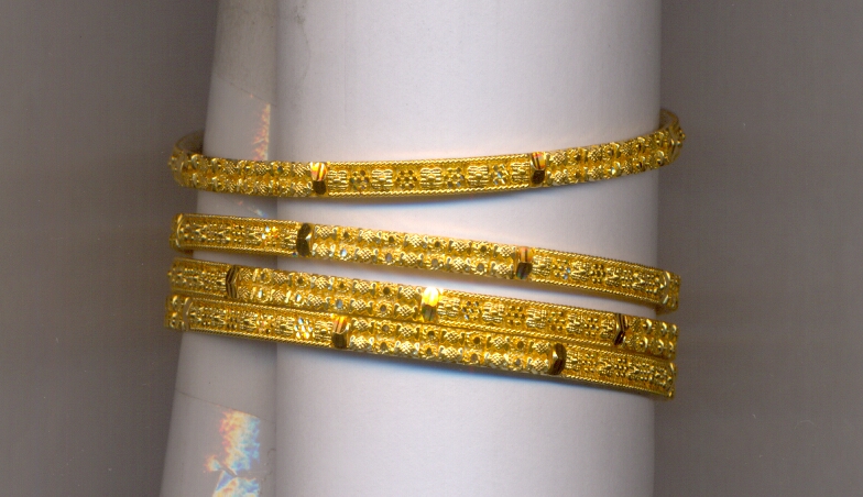 GOLD BANGLE PLAIN FANCY
