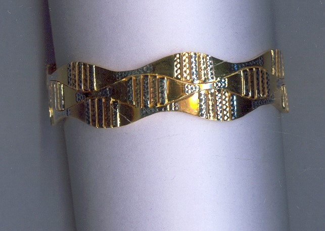 GOLD BANGLE PLAIN FANCY
