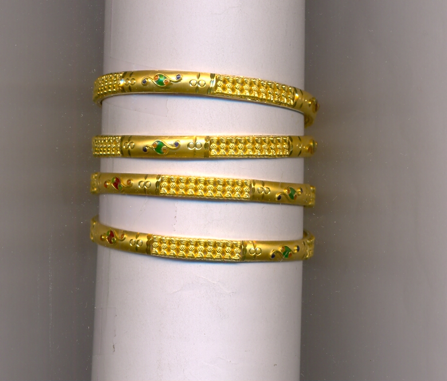 GOLD BANGLE PLAIN FANCY