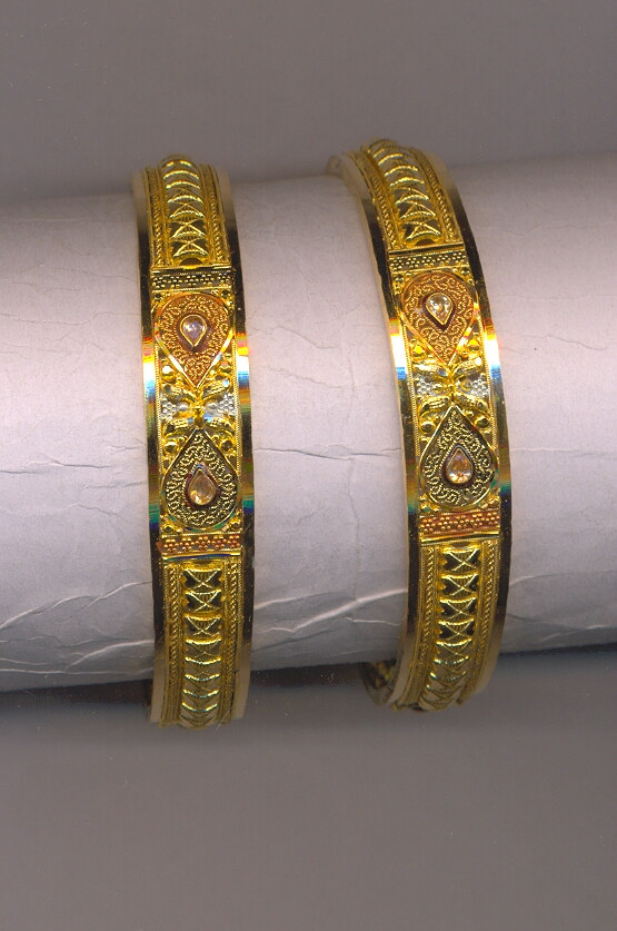 GOLD BANGLE PLAIN FANCY