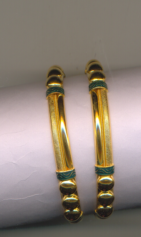 GOLD BANGLE PLAIN FANCY