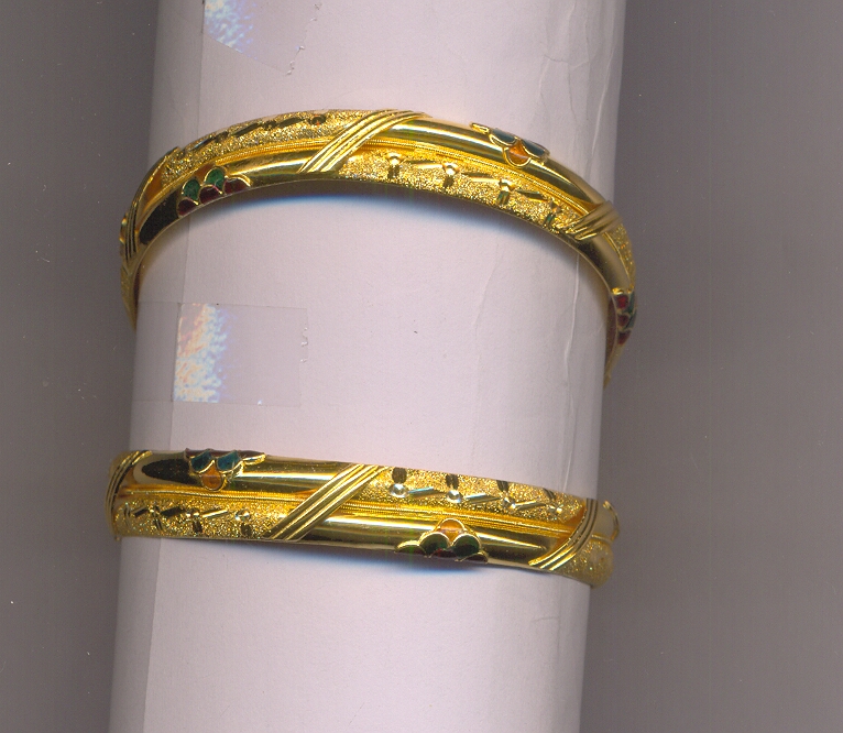 GOLD BANGLE PLAIN FANCY
