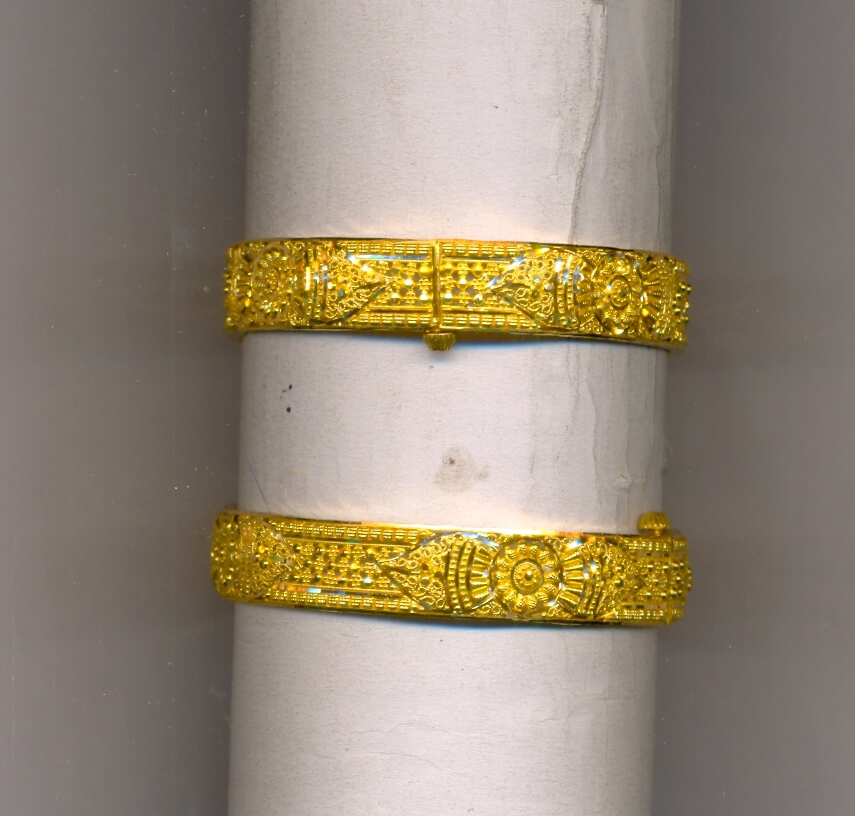 GOLD BANGLE PLAIN FANCY