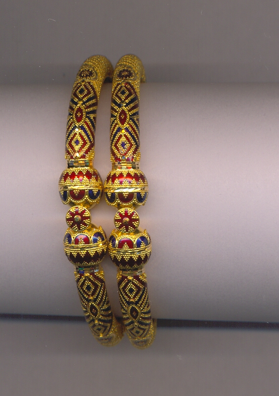 GOLD BANGLE PLAIN FANCY