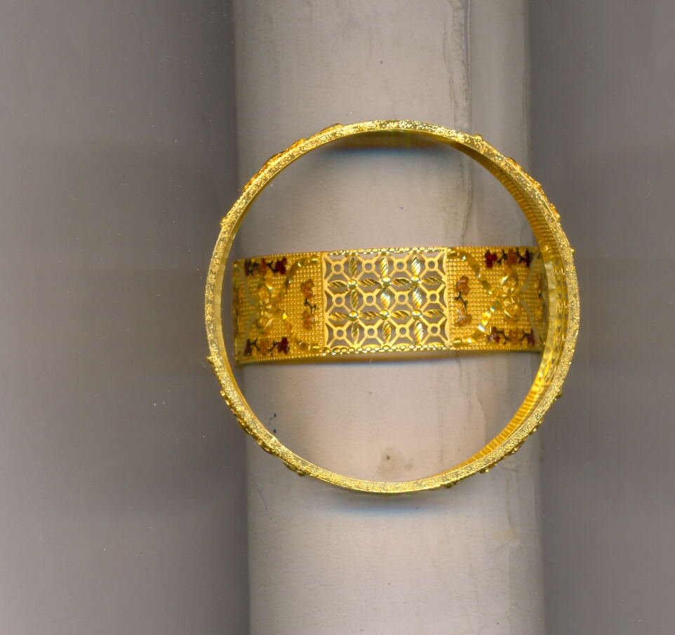 GOLD BANGLE PLAIN FANCY