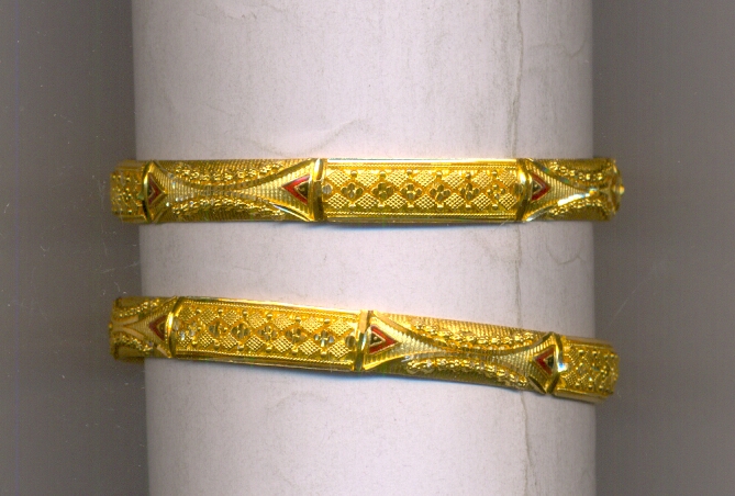 GOLD BANGLE PLAIN FANCY