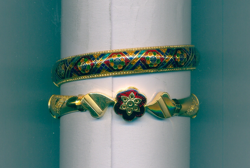 GOLD BANGLE PLAIN FANCY