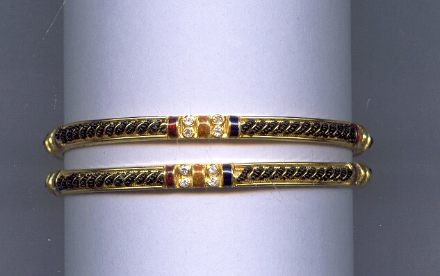 GOLD BANGLE PLAIN FANCY