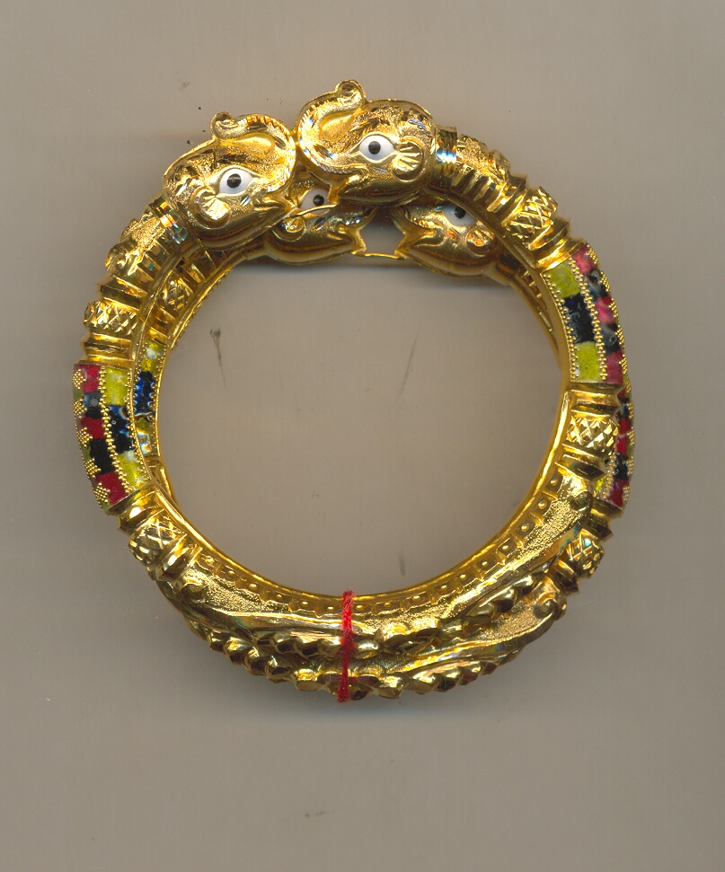 GOLD BANGLE PLAIN FANCY
