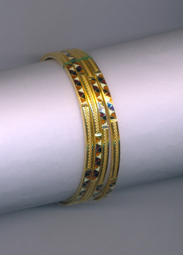 GOLD BANGLE PLAIN FANCY
