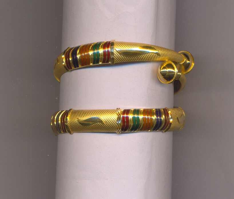 GOLD BANGLE PLAIN FANCY
