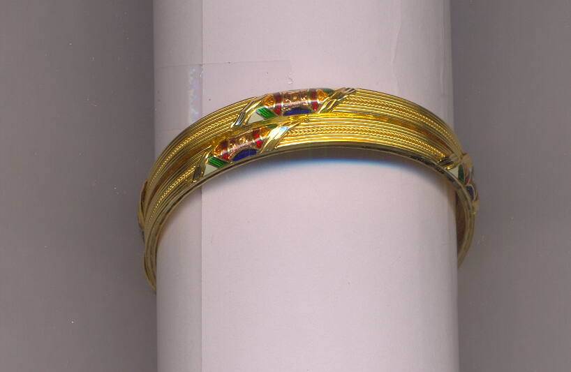 GOLD BANGLE PLAIN FANCY