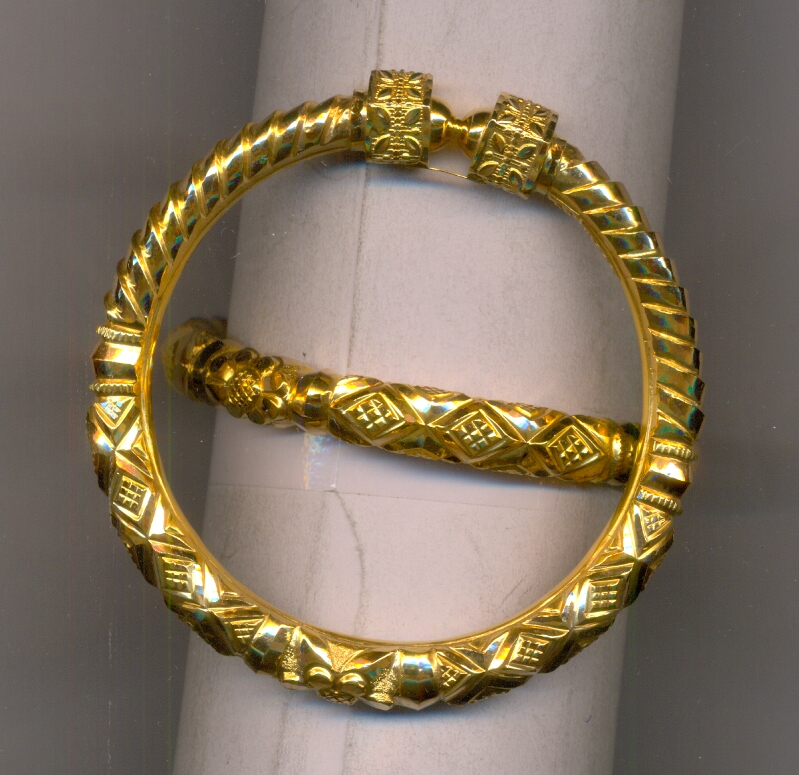 GOLD BANGLE PLAIN FANCY