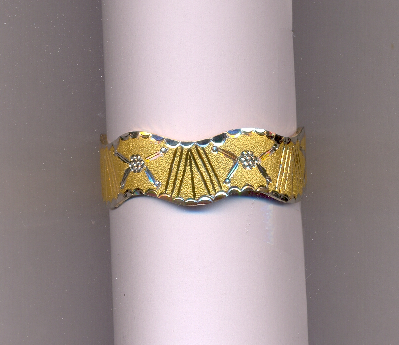 GOLD BANGLE PLAIN FANCY