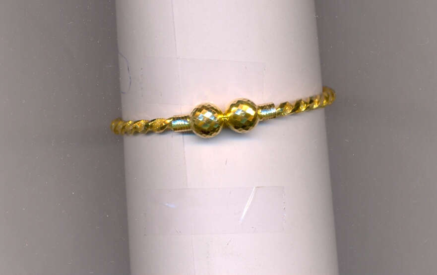 GOLD BANGLE PLAIN FANCY