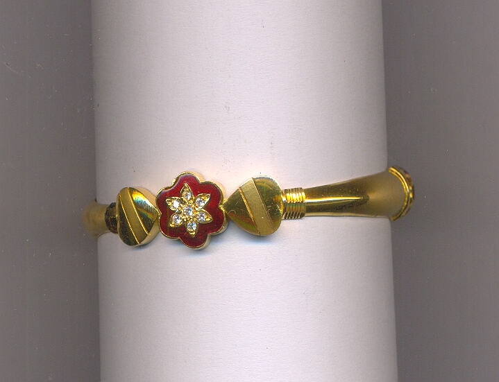 GOLD BANGLE PLAIN FANCY
