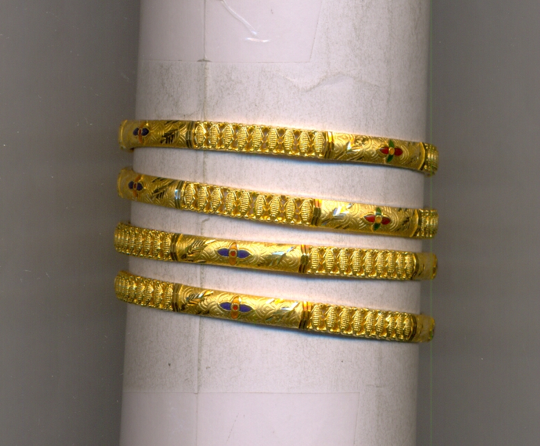 GOLD BANGLE PLAIN FANCY