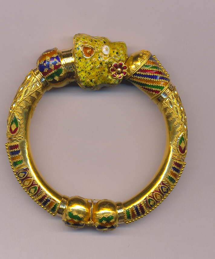 GOLD BANGLE PLAIN FANCY