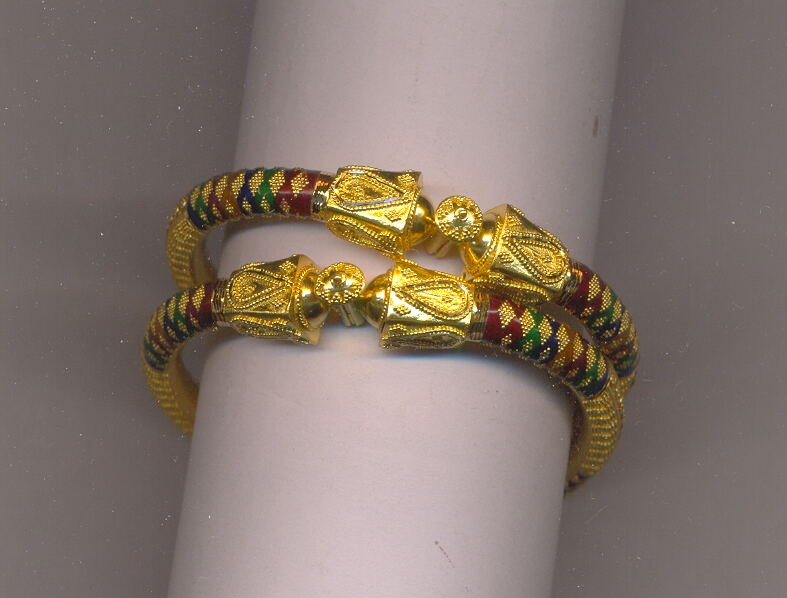 GOLD BANGLE PLAIN FANCY