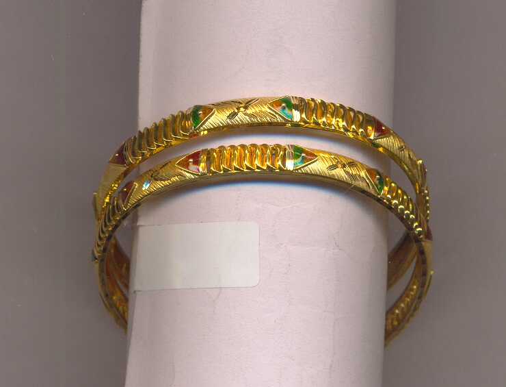 GOLD BANGLE PLAIN FANCY