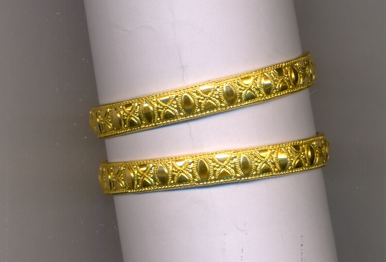 GOLD BANGLE PLAIN FANCY
