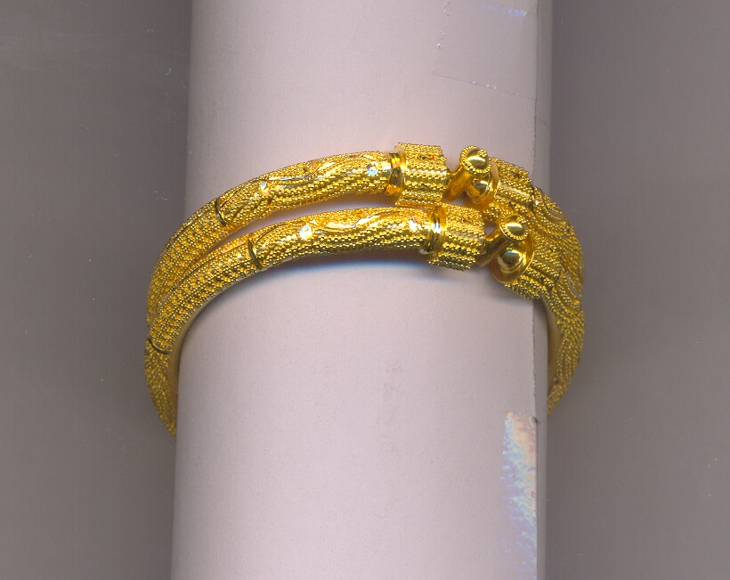 GOLD BANGLE PLAIN FANCY