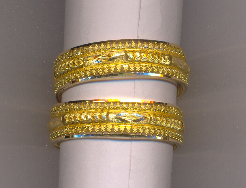 GOLD BANGLE PLAIN FANCY