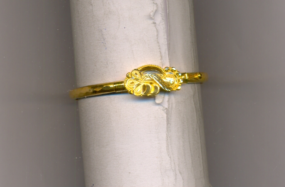 GOLD BANGLE PLAIN FANCY
