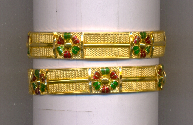 GOLD BANGLE PLAIN FANCY