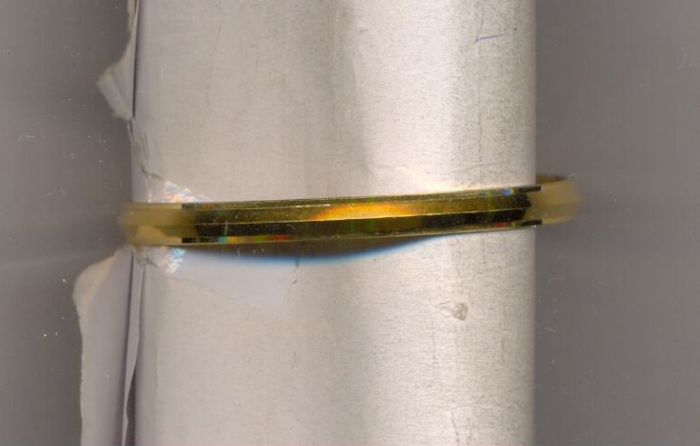 GOLD BANGLE PLAIN FANCY