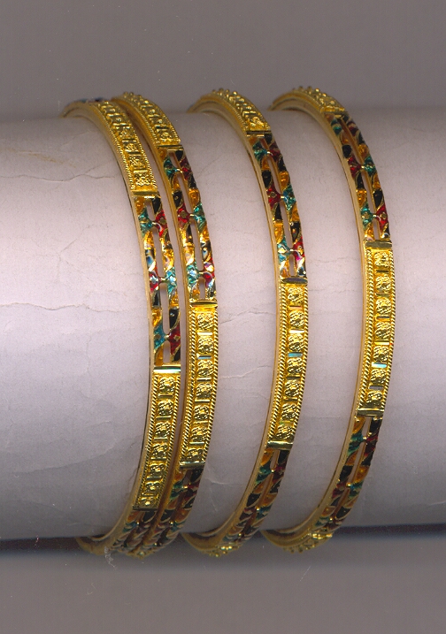 GOLD BANGLE PLAIN FANCY