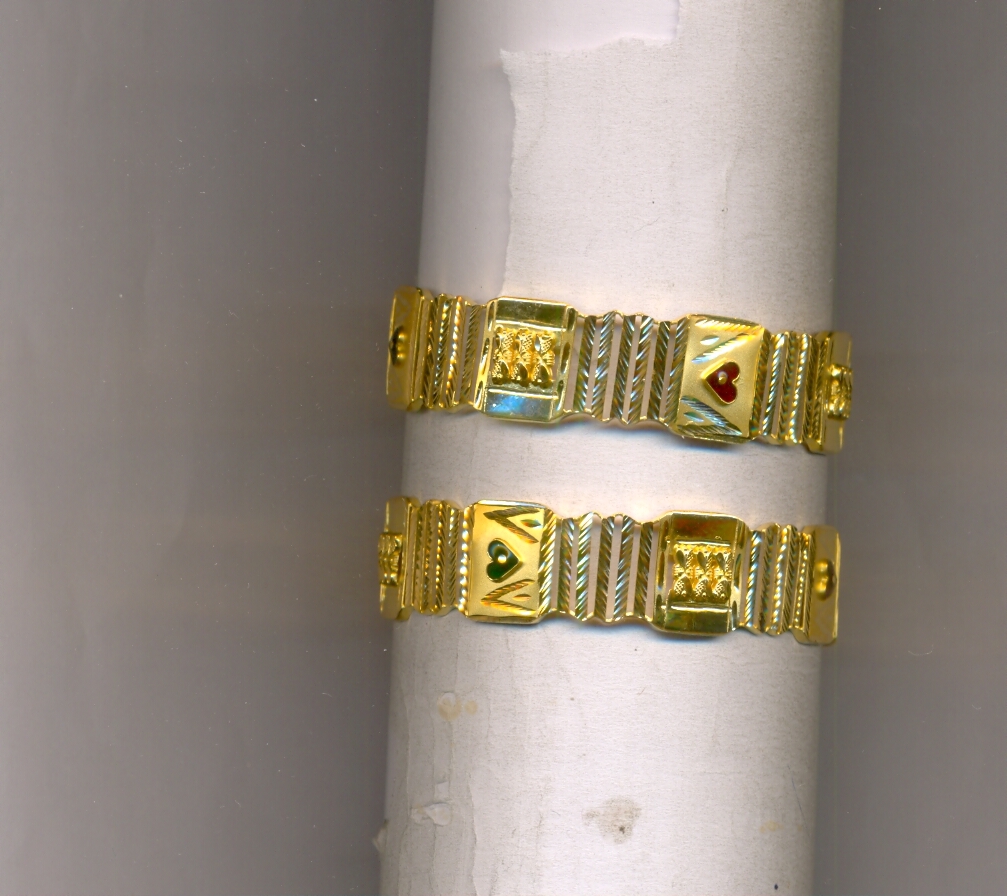 GOLD BANGLE PLAIN FANCY