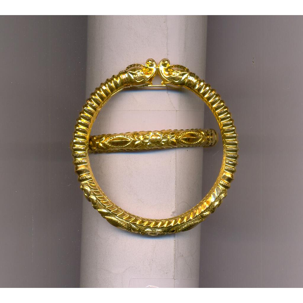 GOLD BANGLE PLAIN FANCY