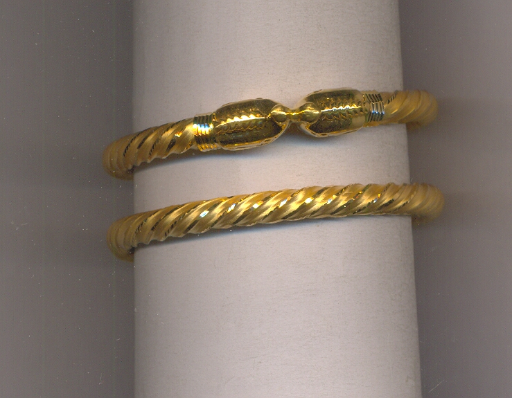 GOLD BANGLE PLAIN FANCY