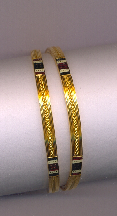 GOLD BANGLE PLAIN FANCY